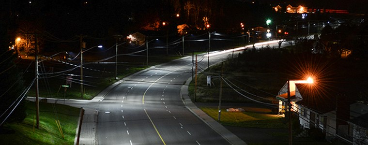 Demande de service pour les réverbères