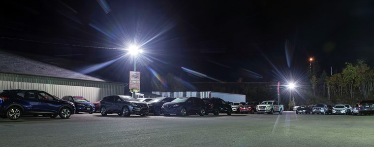 Demande de service pour l’éclairage résidentiel et commercial