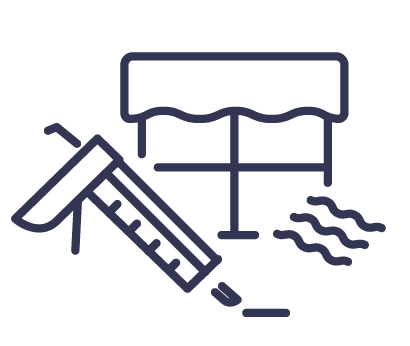 Graphic - showing use of window insulation kits