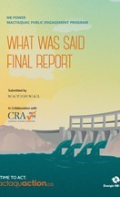 Reports and Project Information